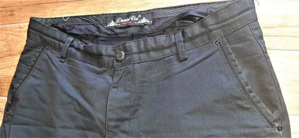 Daniel Voi Eleganckie Spodnie Materiałowe rozm W35 L35