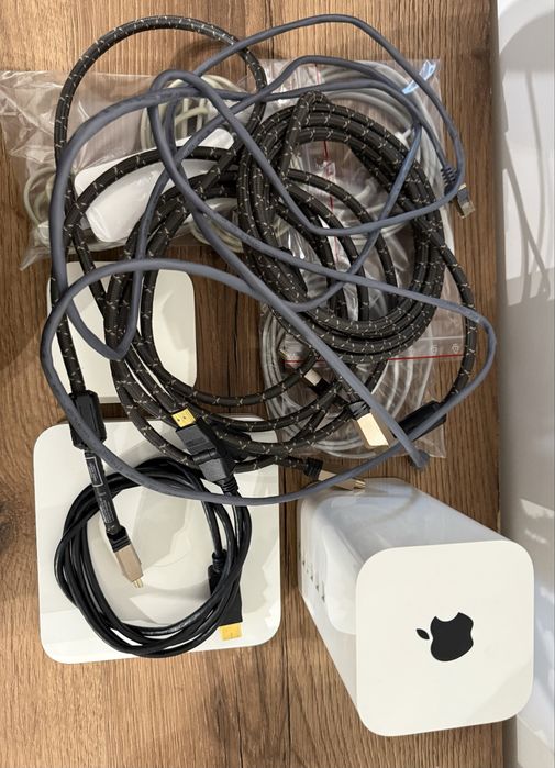 Apple Time Capsule 3TB + AirPort Extreme + Express | ZESTAW + kable