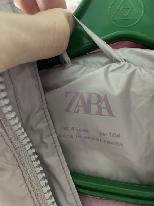 Куртка Zara Зара 104 3-4р