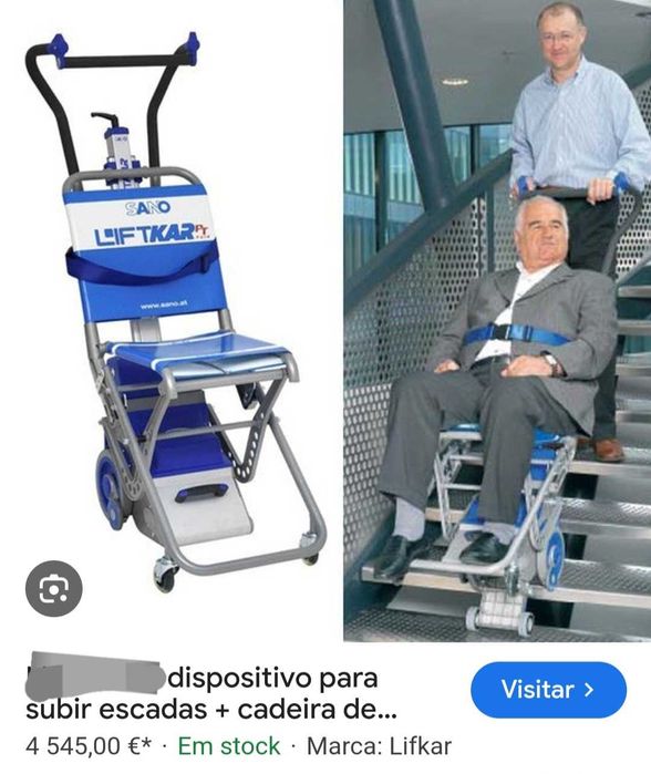 Cadeira Elétrica - Mobilidade Garantida