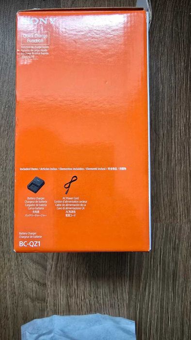 Зарядний пристрій Sony BC-QZ1 оригінал (open box)