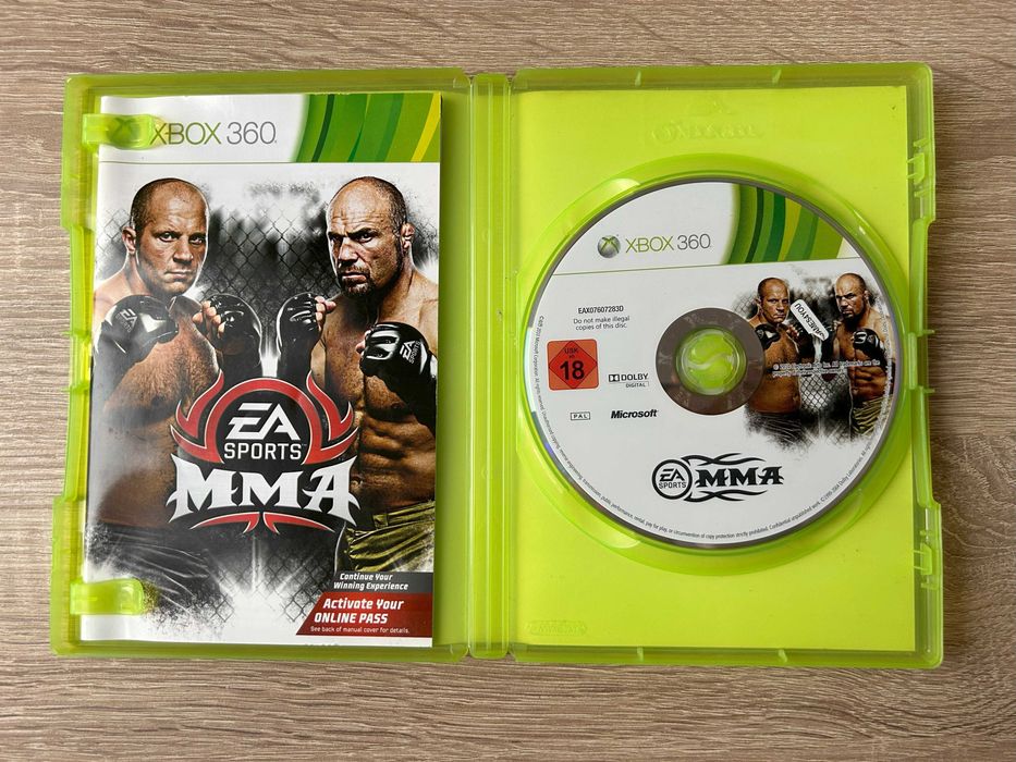 EA Sports MMA - Xbox 360 - stan Używany, sprawny 100%