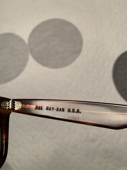 Ray-Ban Wayfarer 2140 vintage 80’s Bausch and Lomb