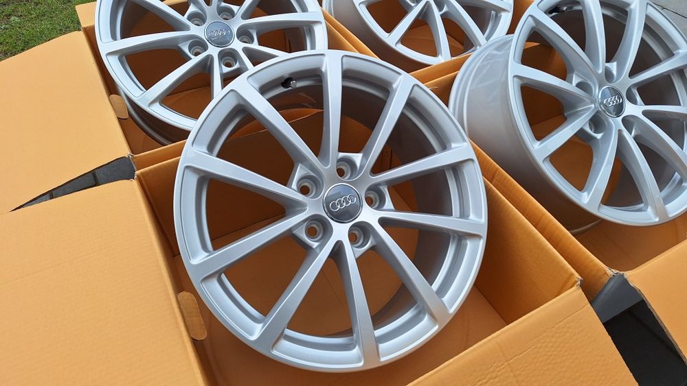 Nowe Oryginalne Alufelgi 5x112 R17 Audi A3 A4 A6 Skoda Octavia Vw