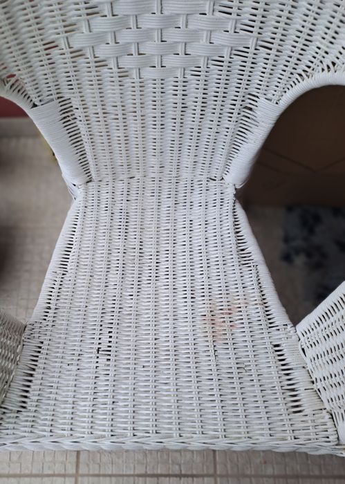 Krzeslo ratanowe ogrodowe Ikea