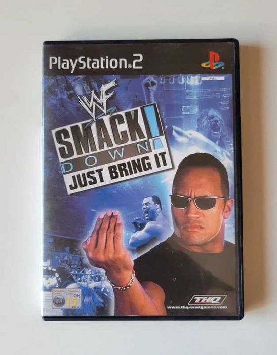 WWF Smackdown Just Bring It PS2 pal uk