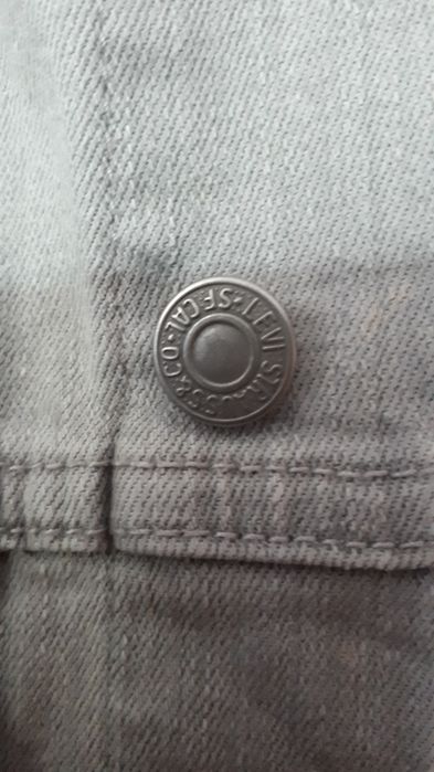 Kurtka jeansowa z kaptuem męska levis