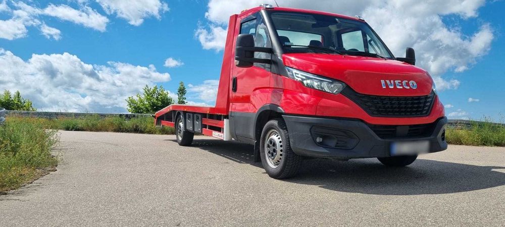 WYNAJEM autolaweta autolawety laweta bez limitu km Iveco Daily