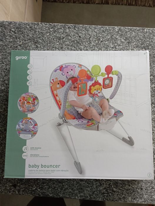 Cadeira de bebe com vibração