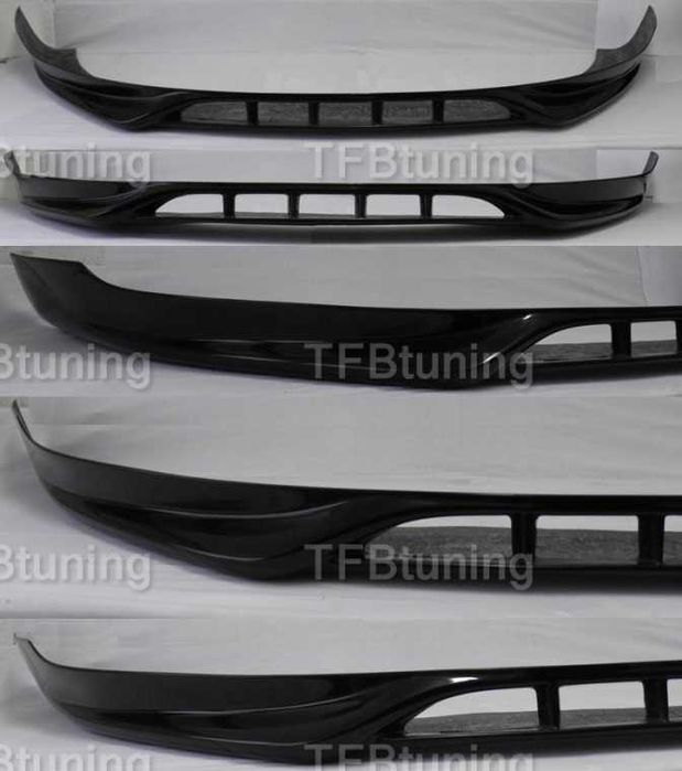 Spoiler zderzaka przód A6 C6 2004 -2009 ver 2 TFB TUNING