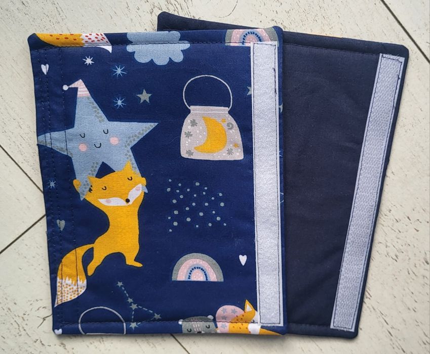 Ochraniacze na pasy. Komplet bawełniany.