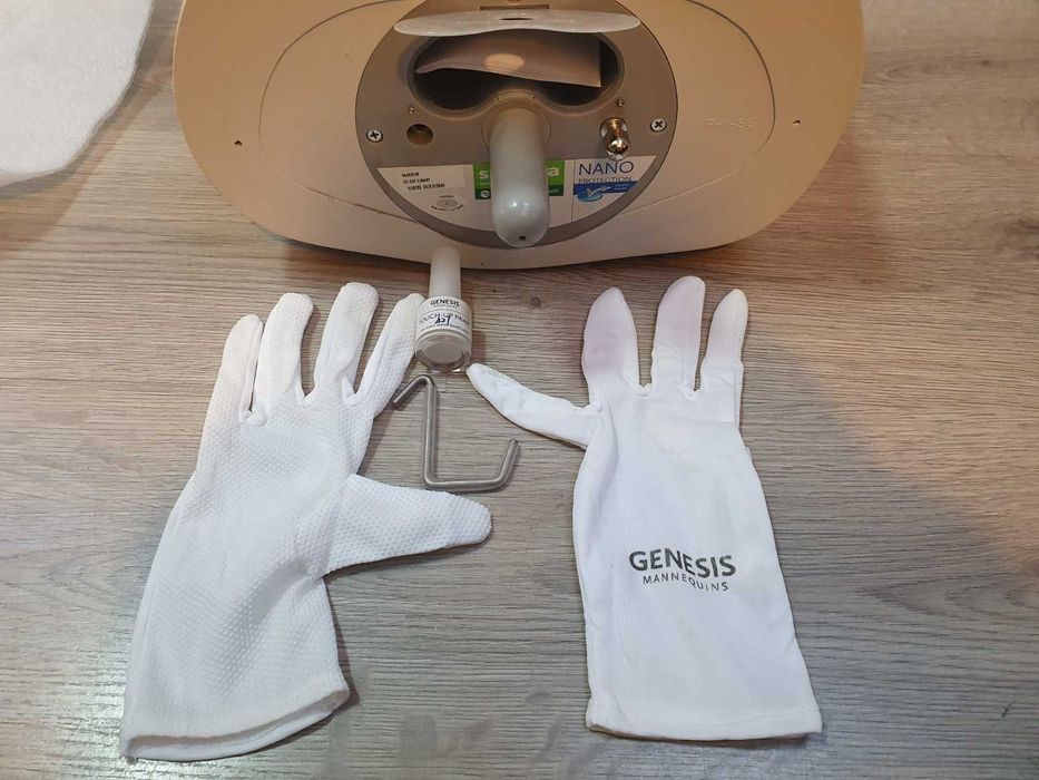 Manekin Genesis  damski calopostaciowy bialy matowy