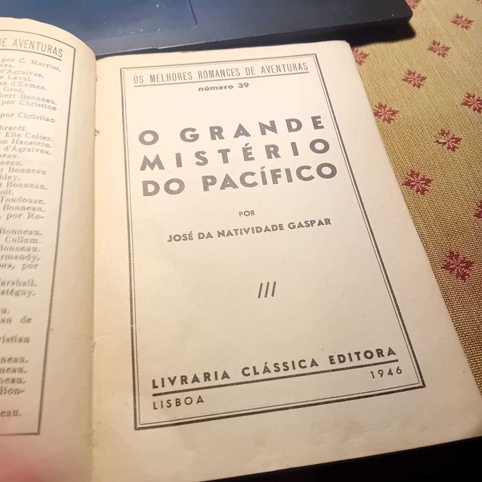 J. Da Natividade Gaspar, O grande Mistério do Pacífico