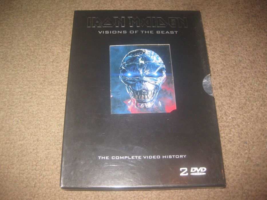 Iron Maiden "Visions of the Beast" numa Edição Especial com 2 DVDs em Digipack!