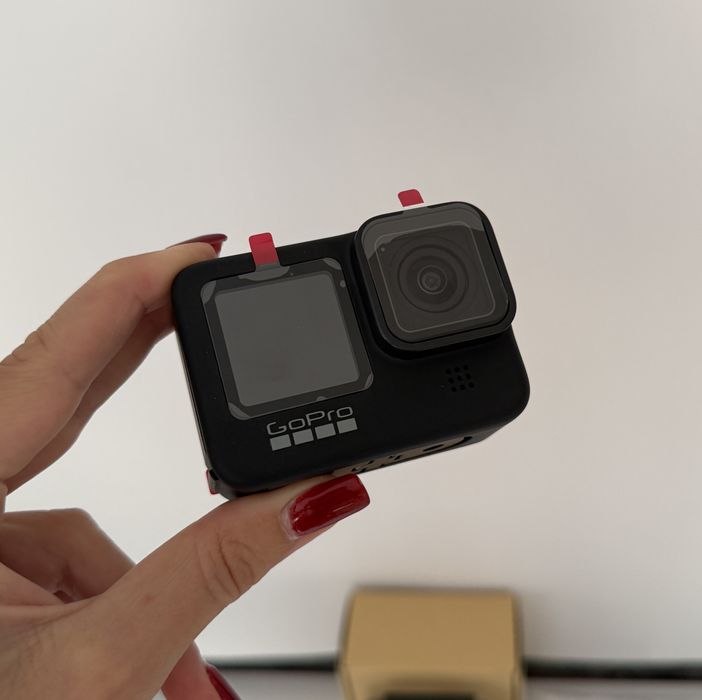 НОВА! GoPro Hero 9 Black екшн камера високого класу з 4K та 5K відео стабілізацією зображення для хоббі подорожей Time Lapse