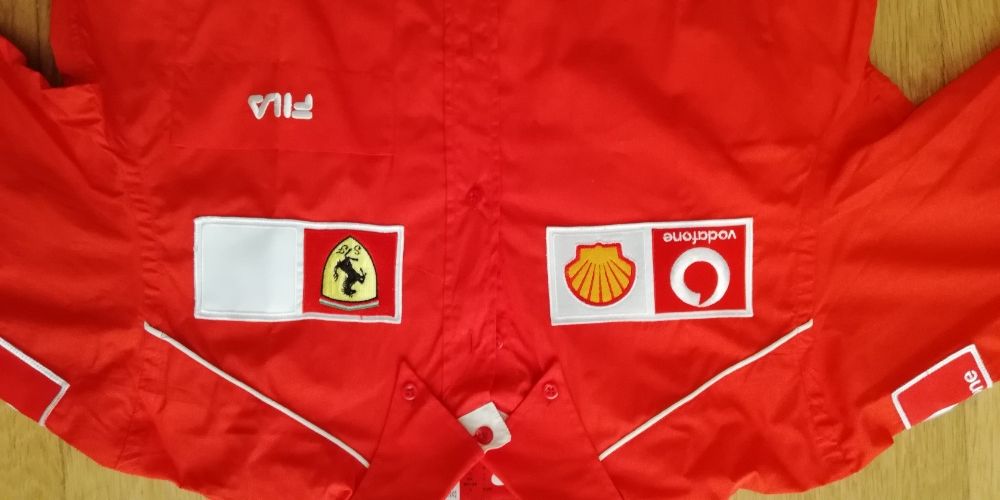 Camisa Da Ferrari Vodafone Fila (Nova)