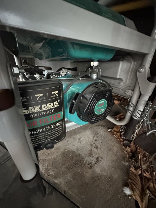 Бензиновий генератор SAKARA SK5000A як новий