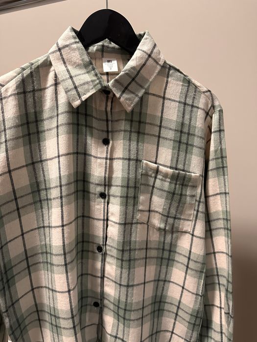 Нова  сорочка в клітинку оверсайз  клітчаста рубашка в клетку