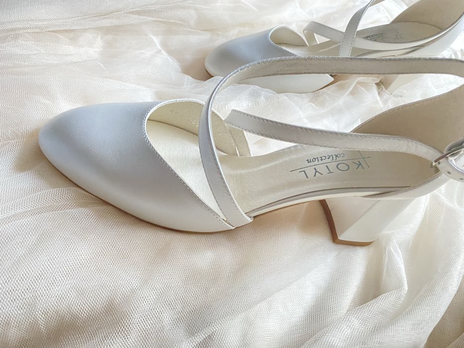 Kotyl buty ślubne buty na ślub białe