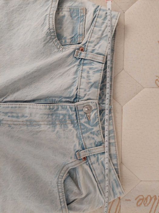 Calças de ganga Mom Fit mulher novas