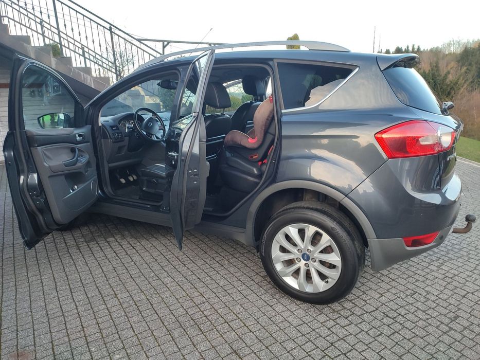 Ford Kuga Ford kuga mk1 2.0 diesel titanium 4x4 piękna doinwestowana oplaty