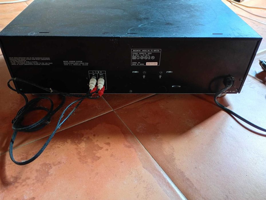 Sony Stereo Cassette Deck TC-WR720