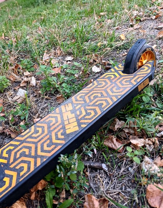 Самокат трюковий HIPE H3 Black/Gold