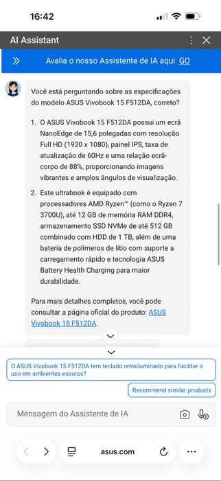 Vendo Pc asus vivobook 15