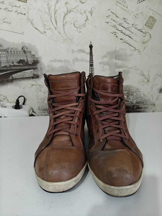 Ixs Cruiser 42р. мотоботи з натуральної шкіри! моточеревики мотообувь