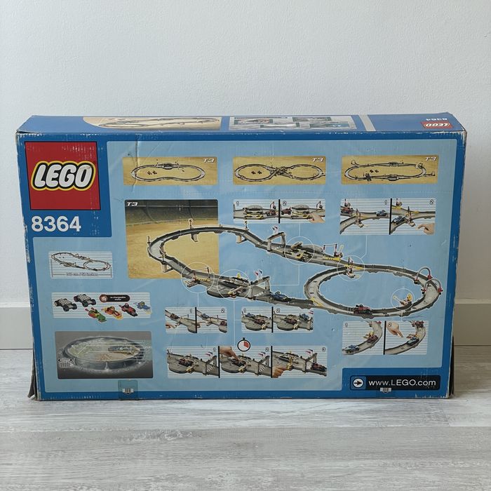Lego Racers 8364 Multi Challenge Race Track Com Caixa