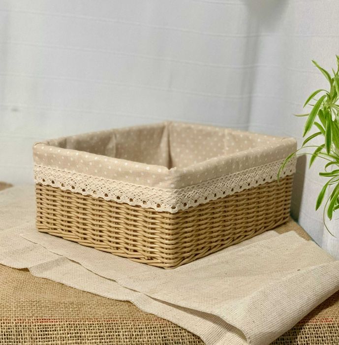 Інтер'єрні кошики-органайзери ручної роботи