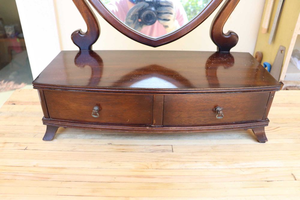 Espelho de Maquilhagem com Gavetas