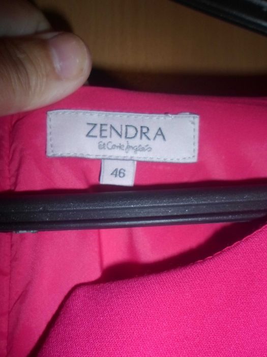vestido manga curta da marca Zendra EL Corte Inglês para mulher