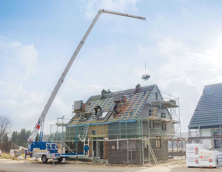 Klaas K23-33 RS diesel, dźwig dekarski na przyczepie DMC 3,5t., nowy