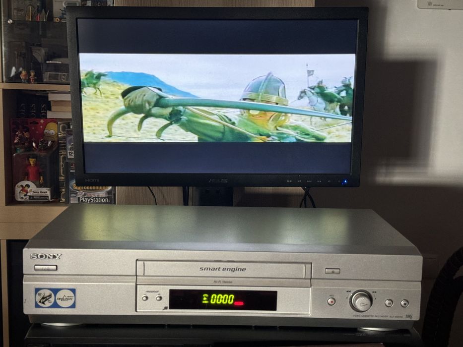 Leitor/Gravador VHS SONY