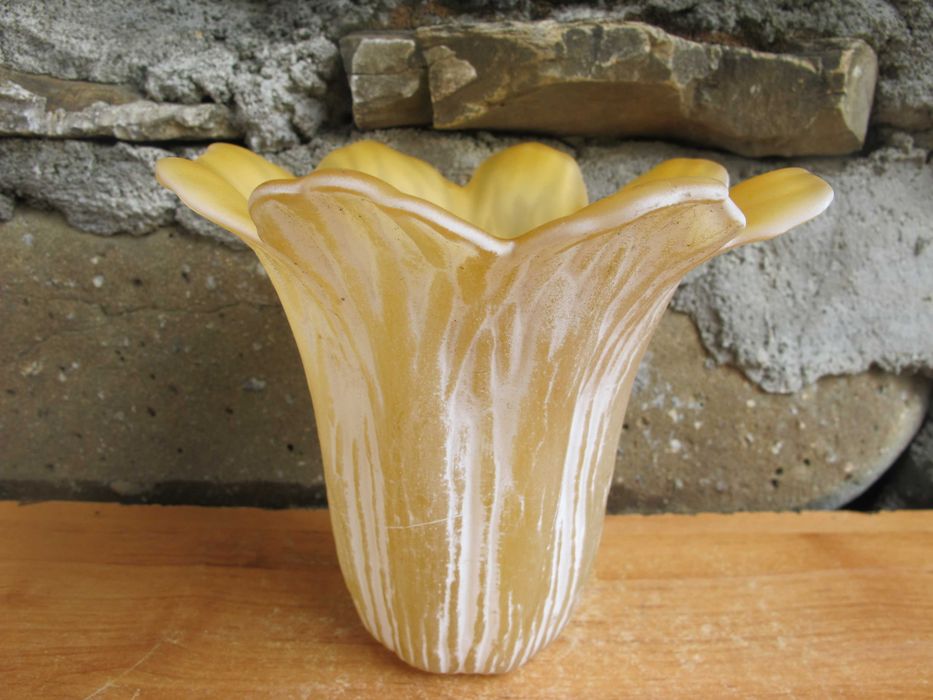 Duży Szklany klosz do żyrandoli_ kinkietu_KWIATEK_E 14