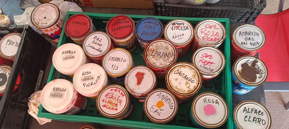 Latas de tinta 0,75ml
