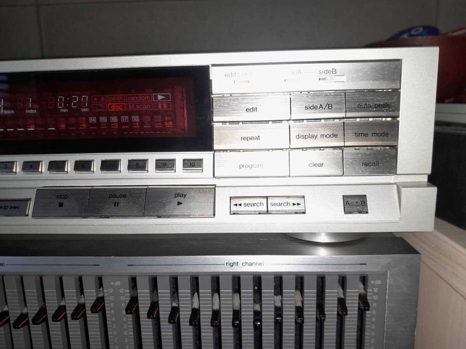 odtwarzacz cd Technics sl-p 350 srebrny