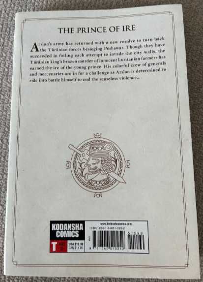 The Heroic Legend of Arslan #14 (Kodansha USA 2021)