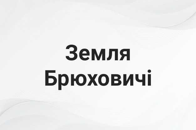 Продаж землі Брюховичі за вул. Незалежності України.Поруч ліс