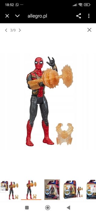 Hasbro Spider-Man Złoty Spidey