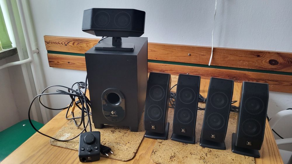 głośniki logitech 5.1 x-540