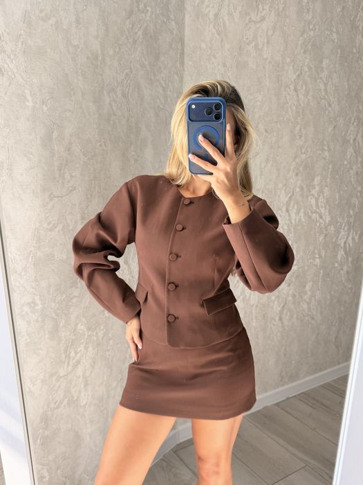 Костюм спідниця жакет zara