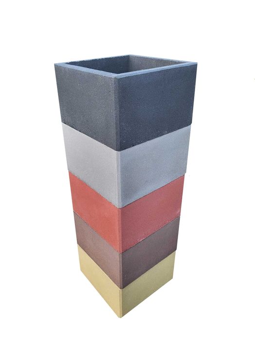 Gazony betonowe donice kwadratowe 50X50X30  obrzeża ogrodowe Dostawa Gratis cała Pl Producent