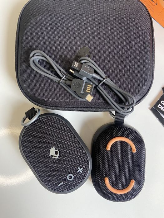 НОВІ вологозахищені Bluetooth-колонки Skullcandy Kilo (Пара 2 шт. + кейс)