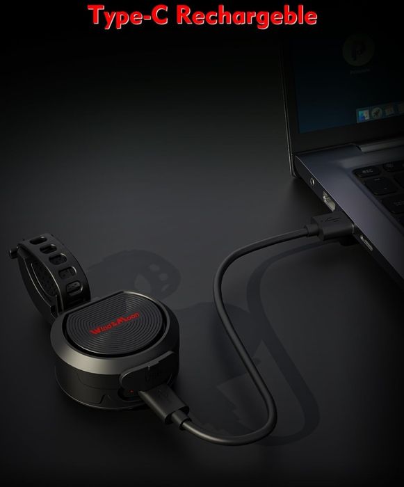 Wind&Moon Elektryczny dzwonek rowerowy Alarm Horn