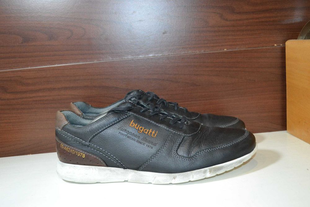 bugatti 46р туфли кроссовки полуботинки оригинал кожаные