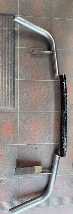 Пороги с нержавейки