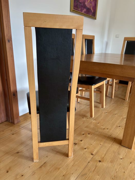 Stół 150-395cm dł + krzesła gratis
