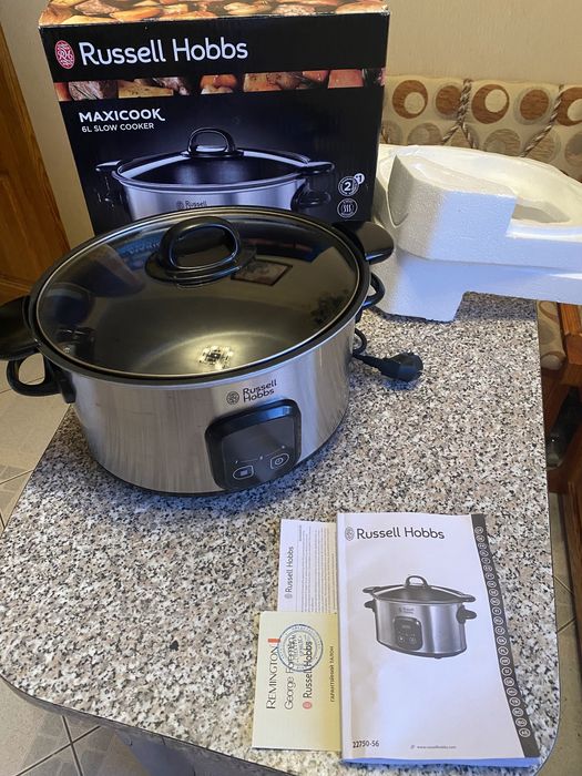 Медленноварка  RUSSELL HOBBS  22750 на 6 литров.